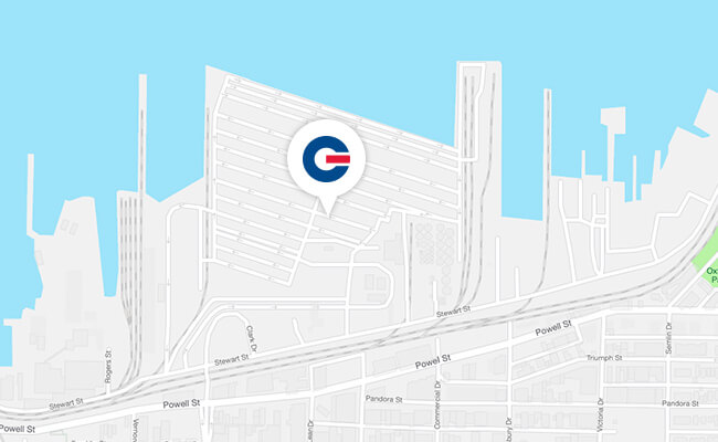 map of GCT Vanterm
